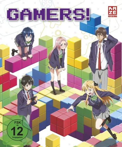 Gamers! - Gesamtausgabe - DVD - Anime Gesamtausgabe auf DVD, FSK 12, mit deutscher und japanischer Sprache, perfekt für Anime-Fans und Sammler.