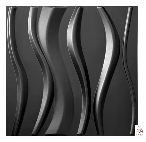 IKHEMalarka 3D Wandpaneel 3D Paneele PVC Kunststoffpaneele, BxL: 50,00x50,00 cm, 0,25 qm, (1 Stück, 3D Wandpaneele Deckenpaneele) hochwertige & harte PVC 3D Platten Wand & Decke