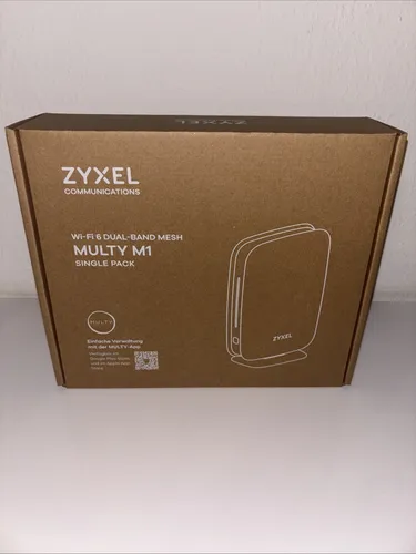 Telekom Multy M1 Wi-Fi 6 Mesh - Weiß - Router mit WLAN-Mesh Technologie für bis zu 1,8 Gbit/s, ideal für hohe Gerätedichte. Nahtloses Roaming und einfache Verwaltung über die Multy App sorgen für erstklassige WLAN-Erlebnisse in Ihrem Zuhause.