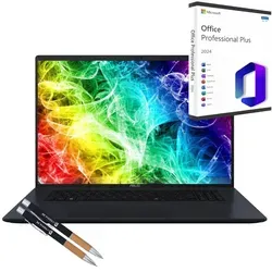 ASUS Vivobook 18-X, Ryzen 7, 32GB DDR5-RAM, 4000GB SSD, (18,4"), Windows 11 Pro + MS Office 2024 Pro (Vollversion)