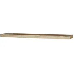 Wandboard  Turino , holzfarben , Maße (cm): B: 150 H: 6 T: 25.0