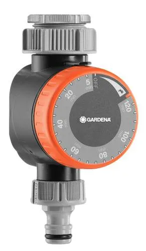 Gardena Bewässerungsuhr - Automatische Zeitschaltuhr für Wasserhähne, flexible Bewässerungsdauer von 5-120 min für entspannten Gartenkomfort