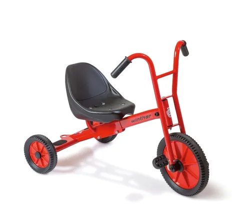 Winther Viking Dreirad "Maxi" - Dreirad für Kinder von 4-12 Jahren mit verstellbarem Sitz und cooler Chopper-Optik – ideal für viel Spaß und Sicherheit beim Fahren!