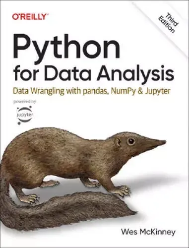 Python für Datenanalyse: Data Wrangling mit Pandas, NumPy und Jupyter - Lehrbuch zur Datenanalyse mit Python, herausragend durch praxisnahe Beispiele und umfassende Erläuterungen für effektives Data Wrangling.