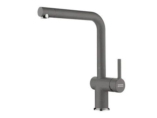 Franke Active L Steingrau Hochdruckarmatur - Hochdruckarmatur mit Festauslauf und einem flexiblen Schwenkbereich von 180°, ideal für moderne Küchen.