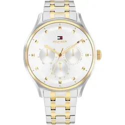 Tommy Hilfiger Gianna 1782750 - Elegante Tommy Hilfiger Uhr mit Edelstahlgehäuse, praktischen Datums-, Wochentags- und 24-Stunden-Anzeige – das perfekte Accessoire für jeden Anlass.