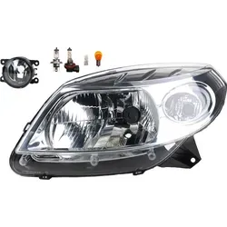 Johns, Scheinwerfer Osram Night Breaker Laser passend für Dacia Sandero Links Nebels.. 8200733878 8200526418 8200074008 6202E1 00006202E1 6710027 000