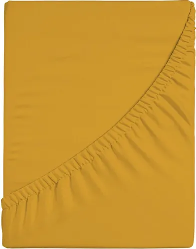 Spannbettlaken BELLANA "bellana premiumstretch" in Gold, 90-120x200-220 cm - Das Spannbettlaken "Premium-Stretch" von Bellana überzeugt mit exzellenter Passform und Pflegeleichtigkeit. Es ist in vielen Farben und Größen erhältlich, ideal für Boxspring- und Standardmatratzen. Geprüfte Qualität nach STANDARD 100 by OEKO-TEX.