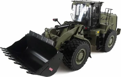 Amewi Hydraulik Militär-Radlader (RTR Ready-to-Run) - RC-Modelle, beeindruckende Hydraulik-Funktion für realistische Einsätze im Gelände und sofort einsatzbereit.