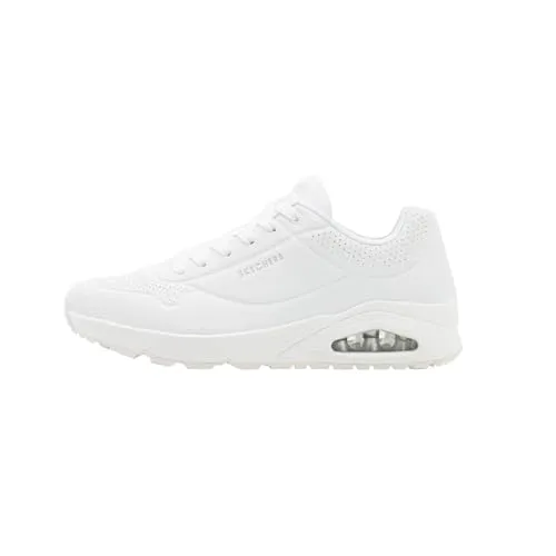 Skechers Herren UNO Stand On Air Sneaker - Herren-Sneaker mit glattem Obermaterial aus Durabuck/Mesh, modischem Design und flexibler Traktionslaufsohle für optimalen Komfort und Stil.