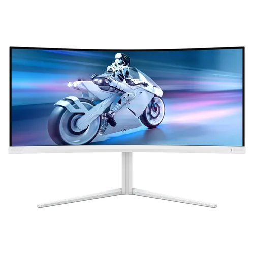 Philips 34M2C5501A Business Monitor - 34 Zoll VA Curved Monitor mit 3440x1440@180Hz für beeindruckende Bildqualität, ideal für professionelle Anwendungen und Gaming.