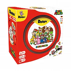 Zygomatic Dobble Super Mario – Schnelles Familienspiel für 2-8 Spieler - Erlebe das aufregende Kartenspiel Dobble in der Super Mario Edition! Schnelles Reaktionsspiel für die ganze Familie, ideal für 2-8 Spieler ab 6 Jahren. Spielzeit: 15 Minuten, mehrsprachig.