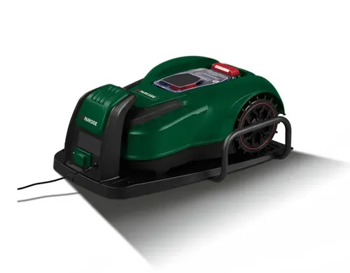 Parkside Rasenmähroboter - Intelligenter Rasenmähroboter für müheloses Mähen, ideal für große Rasenflächen und zeitsparend.