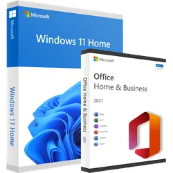 Windows 11 Home + Office 2021 Home and Business als Sparpaket bei Best-software