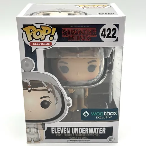 FUNKO POP! - Stranger Things - Eleven Underwater - 422 - Wootbox Exclusive - NEU