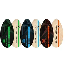 Brunelli Skimboard BRUNELLI Holz Beach Wood Skim Board - 36 Zoll - Erlebe mit dem BRUNELLI Skimboard aus robustem Holz einzigartige Sprünge und gleite mühelos über die Wellen. Perfekt für Strandtage und unvergesslichen Spaß für die ganze Familie!