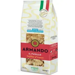 12x Armando Pasta Artigianale - Il Fusillo - 500g - Genießen Sie 12 Packungen der handgemachten Armando Fusilli. Perfekt für kreative Nudelgerichte, bieten diese italienischen Nudeln eine hervorragende Qualität für jeden Anlass.
