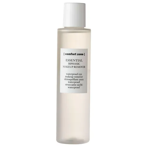 Comfort Zone Essential Biphasic Make Up Remover Cleanse 150 ml - Gesichtsreinigung mit effektiver, sanfter Formel, die selbst wasserfestes Make-up mühelos entfernt und die Haut gleichzeitig pflegt.