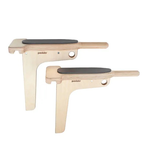 pedalo® Sprossenwand Dipbügel mit Softpads - Praktische Dipbügel für Sprossenwände, ausgestattet mit 2 integrierten Softpads für zusätzlichen Komfort beim Training. Ideal für vielseitige Übungen und zur Förderung der Fitness.