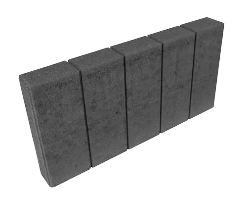 EHL Rechteck Palibord Lima 50 cm x 25 cm x 6 cm Anthrazit - Elegante Beeteinfassung - Beeteinfassung mit präzisen Scheinfugen für die Illusion von fünf Elementen. Ideal für moderne Gartengestaltung und kombiniert Ästhetik mit Funktionalität.