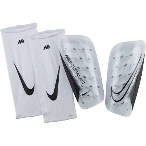 NIKE Schoner NK MERC LITE - FA22 - Schienbeinschoner mit ultradünnem Design, bieten optimale Stoßdiffusion und schützen deine Unterschenkel, ohne dich zu behindern.