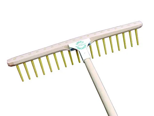 GARDEN TOOL BROTHERS Lofer Gartenrechen 60 cm, mit 18 Nylonzinken