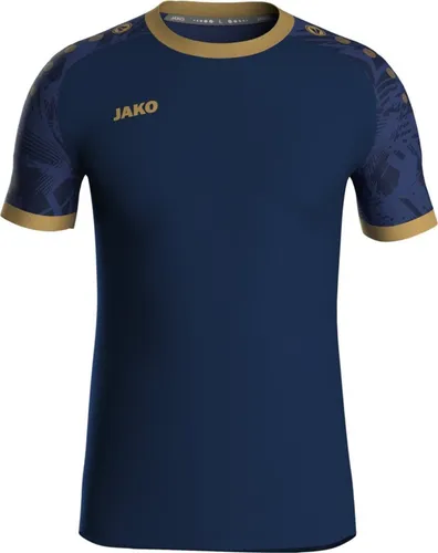 JAKO Unisex Trikot Iconic KA, Farbe:navy/marine/gold, Größe:S