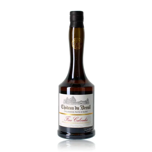 Chateau Du Breuil Fine Calvados - Weinbrände: Kräftiger Calvados mit fruchtigen Apfelnoten, gereift im Eichenfass für ein unvergleichliches Aroma. Jetzt bei mySpirits entdecken!
