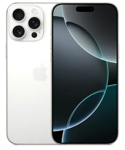 Apple iPhone 16 Pro Max 512GB - Weiß - Handys & Smartphones mit 6.9" Display, 512 GB Speicher und eSIM, ideal für Multitasking und beeindruckende Medienwiedergabe.