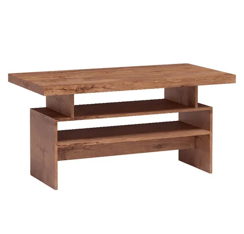 Lomadox Couchtisch INGENIO-161, moderner Beistelltisch in braun - Eleganter Couchtisch INGENIO-161 in braun, ideal für dein Wohn- und Esszimmer. Robuste Verarbeitung mit fühlbarer Holzstruktur und praktischen Ablageflächen für stilvolle Ordnung.