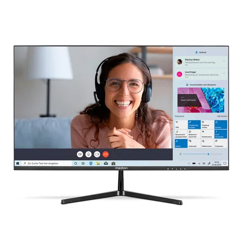 Medion® Widescreen Monitor AKOYA® P52424 (MD 20152) Gaming-Monitor (60.5 cm/23.8 ", 1920x1080 px, 1080p Full HD, 14 ms Reaktionszeit), Energieeffizienzklasse E (März 2021)