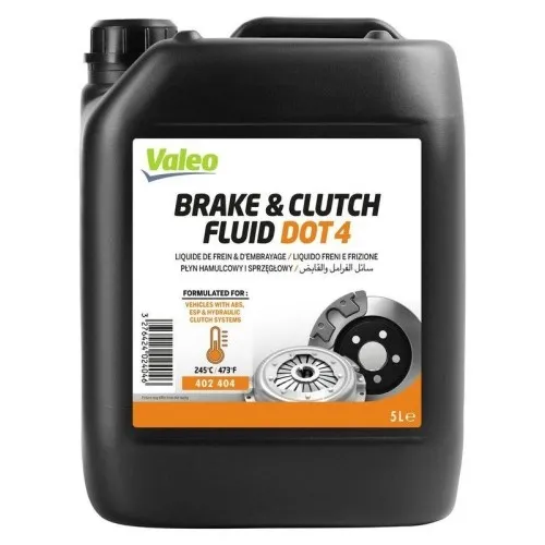 Valeo Bremsflüssigkeit 402404 - Hochleistungs-Bremsflüssigkeit für optimale Bremsleistung, geeignet für verschiedene Fahrzeugmodelle und sorgt für maximale Sicherheit im Straßenverkehr.