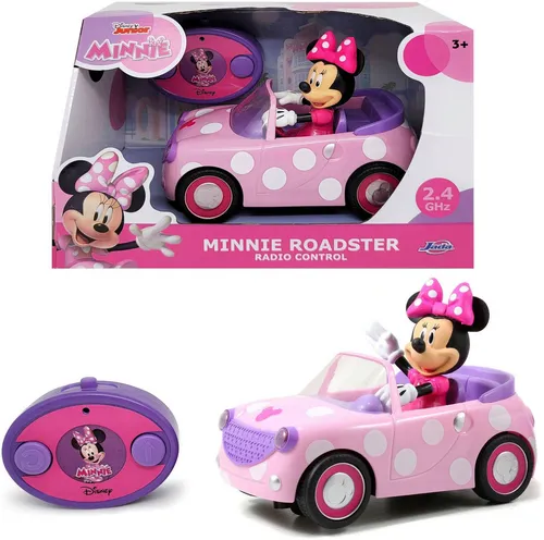 Jada Minnie Roadster (9333456214R00) - RC-Modelle: Niedlicher Minnie Mouse Roadster im detailreichen Design, perfekt für Fans und Sammler.