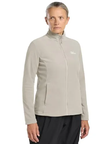 Jack Wolfskin TAUNUS FZ W - Schnelltrocknende Fleece-Jacke - Mäntel & Jacken, leichte und atmungsaktive Fleece-Jacke mit 2 Hüfttaschen für bequemen Tragekomfort.