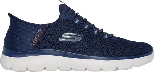 SKECHERS Herren Freizeitschuhe SUMMITS - Komfortabel und vegan - Sneaker mit exklusivem Heel Pillow für sicheren Halt und einzigartigem Pop-up-Fersenpanel. Ideal für den ultimativen Tragekomfort im Alltag.