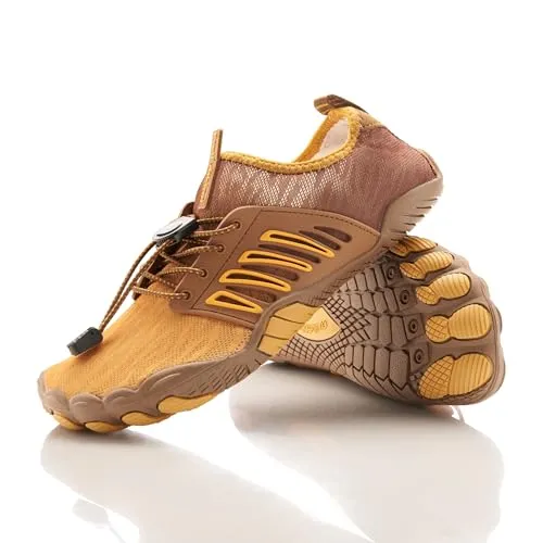 Freiluftkind Das Original – Tokai Rutschfeste Barfußschuhe (Bronze, Größe EU 39) - Herren-Kampfsportschuhe mit hoher Rutschfestigkeit für jedes Abenteuer. Ideal für gesundes Gehen und Training, fördert eine aufrechte Haltung und reduziert Beschwerden.