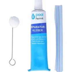 pool fermit 9116 - Fermit Pool Reparaturset für Folien, transparent und nahezu unsichtbare Reparaturen unter Wasser