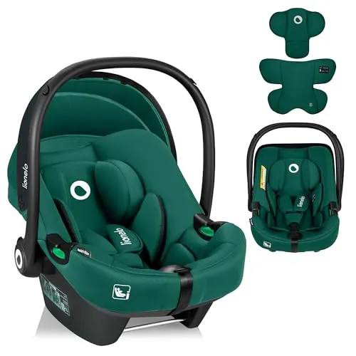 LIONELO ASTRID i-Size Baby Autositz 40-87 cm - Kinderautositz Gruppe 0+, ADAC-zertifiziert mit 5 Sternen für höchste Sicherheit und Komfort, ideal für Rückwärtsmontage und mit Dri-Seat Einlage für optimale Atmungsaktivität.