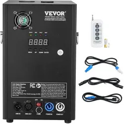 VEVOR Funkenmaschine 700 W - Licht & Bühne, leistungsstarke Cold Spark Machine mit einstellbarer Höhe von 2–5m, ideal für Hochzeiten und Partys, 7 Minuten Nutzungszeit pro Nachladen, einfache Bedienung und hohe Sicherheit.