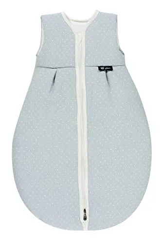 Alvi Schlafsack Baby Mäxchen light – atmungsaktiver Sommerschlafsack - Der Alvi Schlafsack für Babys sorgt für angenehmen Schlaf in warmen Nächten. Mit langem Reißverschluss für einfaches An- und Ausziehen, aus 100% Baumwolle, waschbar bis 60°C und ideal für Strampelfreiheit.