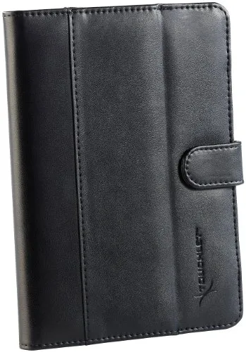 TOUCHLET Tablet Hüllen: 7" Tablet-Schutztasche mit Aufsteller, Leder-Optik (Tablet Taschen, Tablet Schutzhülle, Samsung Hülle)