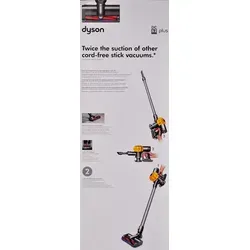 Dyson DC 62 Plus Akku Handstaubsauger - Leistungsstarker Handstaubsauger mit innovativer Cyclone-Technologie und schnellem Akku-Ladevorgang. Ideal für die gründliche Reinigung von verschiedenen Oberflächen.
