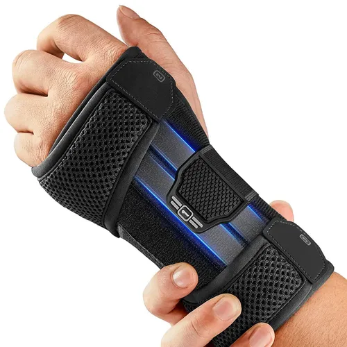 Handgelenkstütze Handgelenk Bandage Metallschiene KTS Komfort Polster 3D L/XL