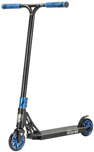 Star-Scooter Professional Stuntscooter 120 mm - Stuntscooter für Kinder ab 8 Jahren, aus hochwertigem Aluminium mit voll integriertem Headset für präzisere Lenkung und hohe Stabilität – ideal für Tricks im Skatepark.