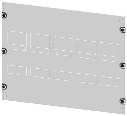 Siemens 8PQ2055-8BA11 Blende - Gehäuse-Komponenten für SIVACON S4 Energieverteiler, 3-polig und ideal für feste Installationen mit robustem Design und hoher Effizienz.