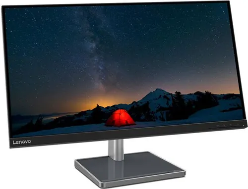 Lenovo L28u-35 4K-UHD Monitor - 28'' IPS-Panel, Höhenverstellbar für optimales Arbeiten, mit 4K Ultra HD Auflösung und AMD FreeSync für flüssige Bilddarstellung.