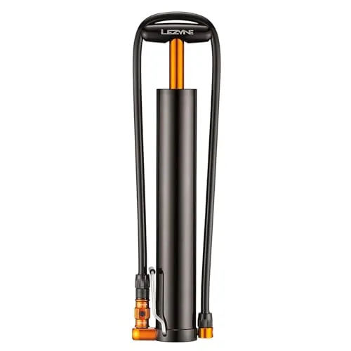 LEZYNE Minipumpe Micro Floor Drive XL - Hochwertige Luftpumpe aus Aluminium und ABS, max. Druck 35PSI, ideal für unterwegs und perfekt für Radfahrer, die Wert auf Qualität legen.