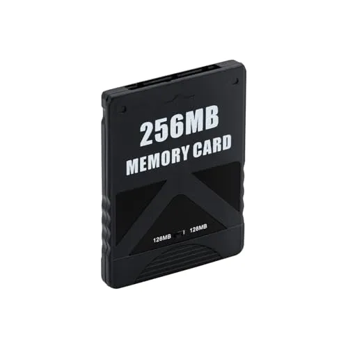 Wigearss Gaming Speicherkarte Memory Card 256MB High Speed für PS2 Konsole