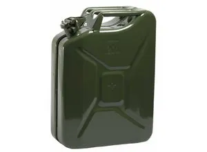 Valpro 82.00.00 Kraftstoffkanister 20 l aus Stahlblech - Robuster 20 l Kraftstoffkanister aus Stahlblech, ideal für sichere Lagerung und Transport von Kraftstoffen, perfekt für Outdoor-Aktivitäten und Notfälle.
