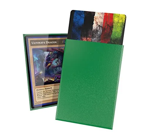 Ultimate Guard Cortex Sleeves Japanese Size (60) - 62x89mm, grün, idealer Schutz für Sammelkarten bei Spielen und Turnieren, hohe Transparenz